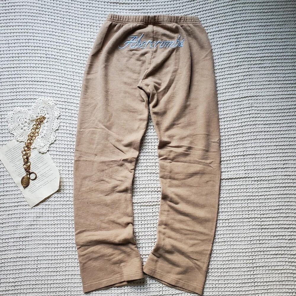 Vintage y2k abercrombie and fitch straight leg sweat pants